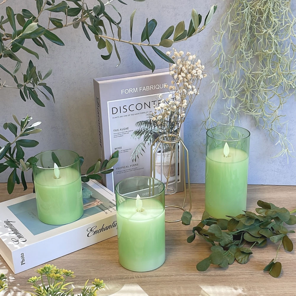 HONONARI GLASS GREEN　<GLASS SERIES>