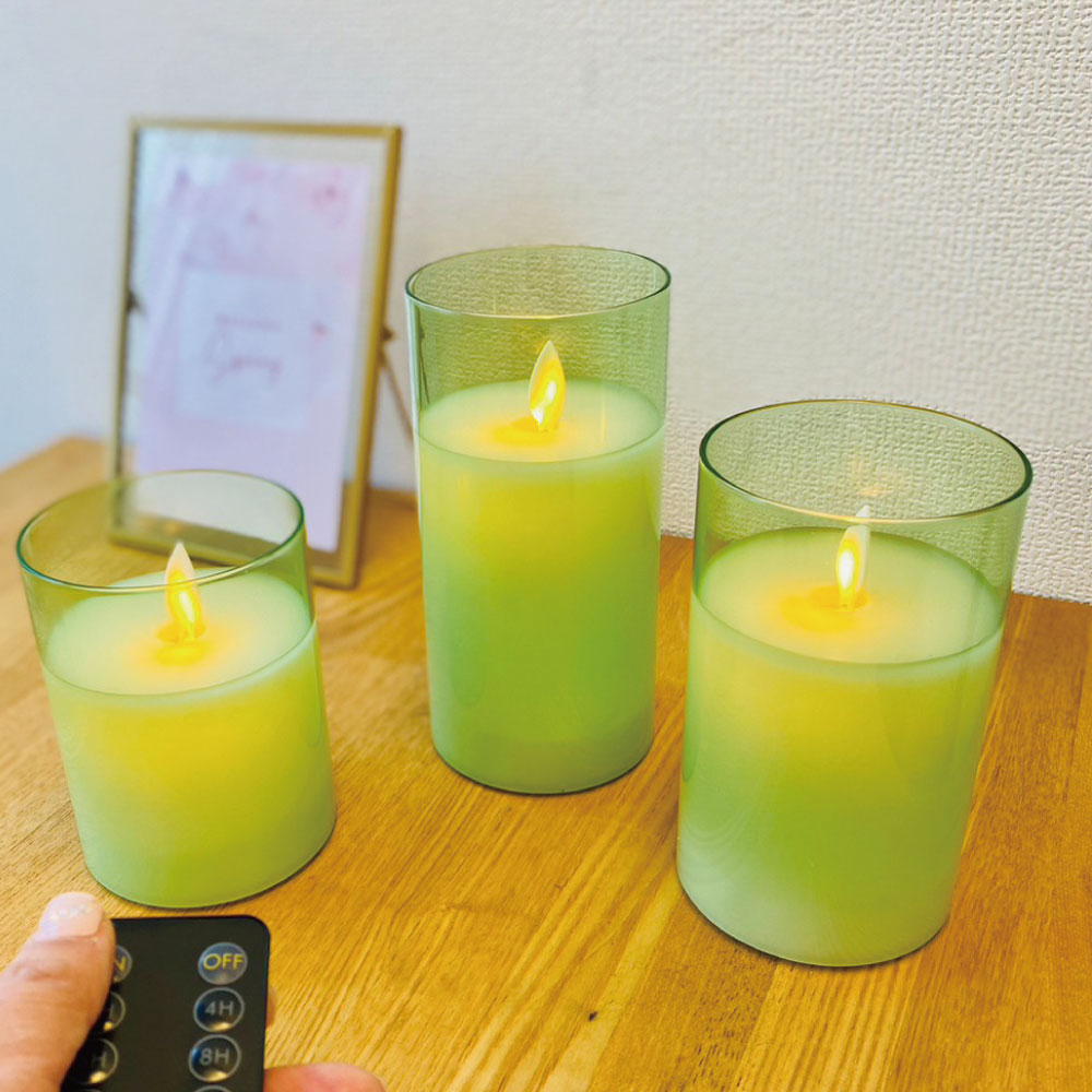 HONONARI GLASS GREEN　<GLASS SERIES>