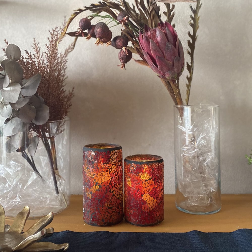 HONONARI STAINED GLASS <RED>