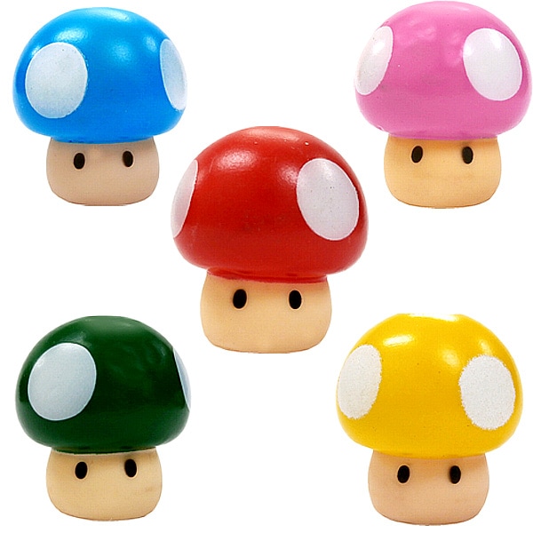 SALE】【卸価格】【徳用キャラクターすくい】笛付ミニキノコ （50個入