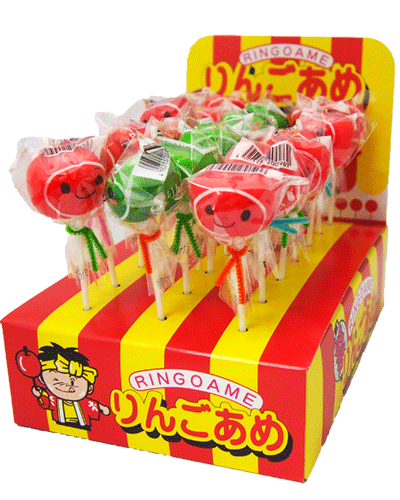 SALE】【卸価格】【山中製菓】60円 りんごあめ（20本入） | すべての