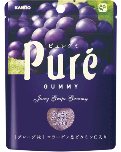 SALE】【卸価格】【カンロ】150円 ピュレグミ グレープ（6袋入