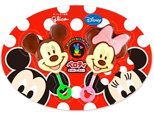 SALE】【卸価格】【グリコ】165円 ペロティ〈ミッキー&ミニー〉（12個