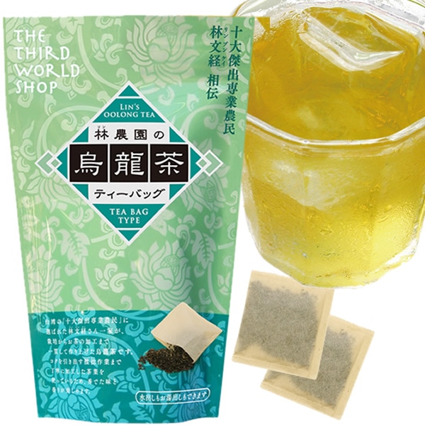 林農園 1リットル用 台湾烏龍茶ティーバッグ 5g×12包 【オーガニック
