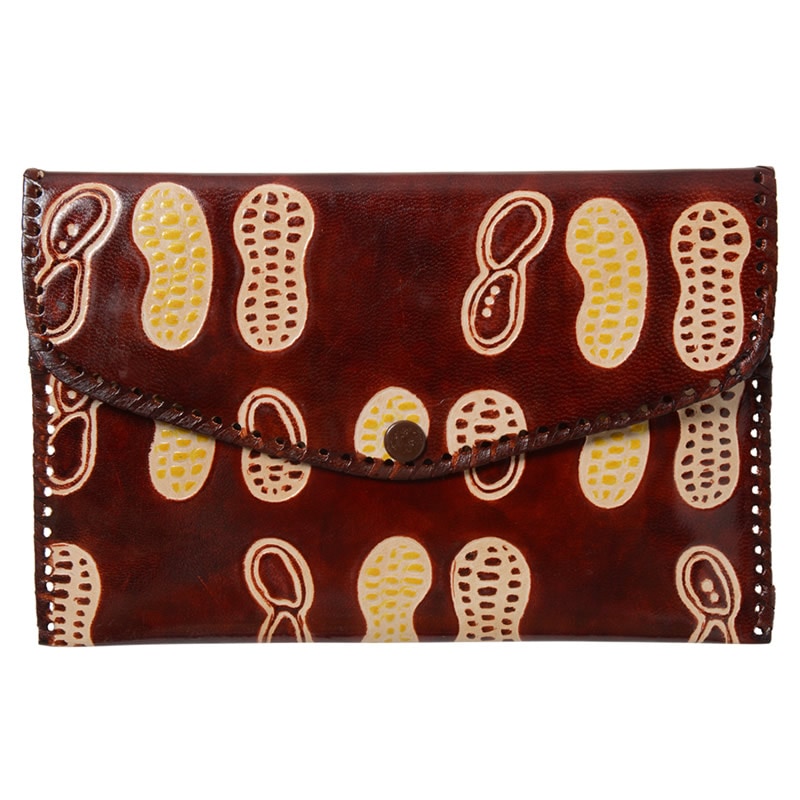 明治時代？編み込み皮革眼鏡ケースと眼財布セット 骨董 明治時代