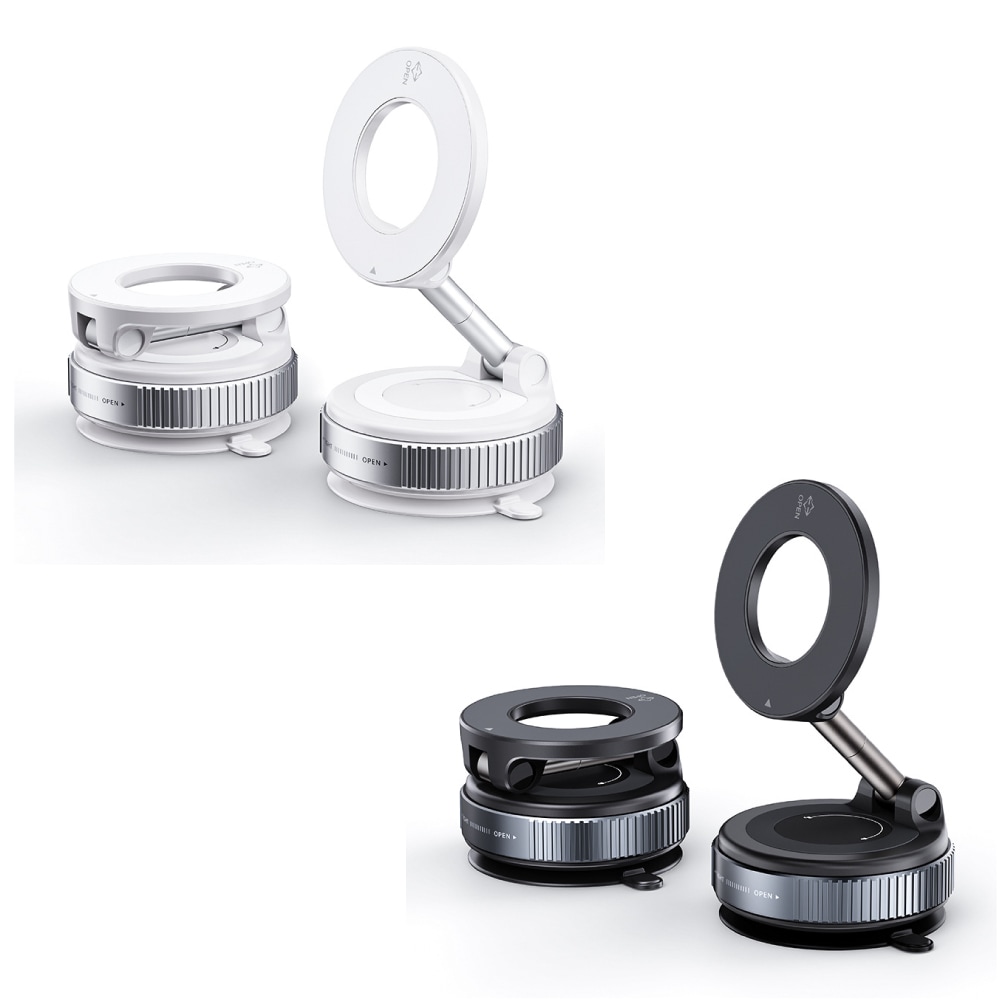 【50％OFF 特価品 デザイン×機能性】スマホホルダー 車載 マグネット スマホスタンド 真空吸着 360度回転