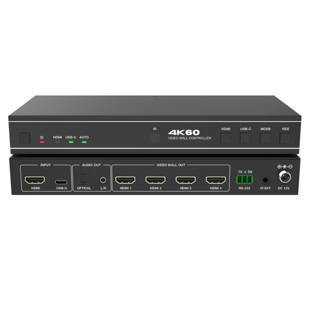 DAIAD 1入力4出力 HDMIビデオウォールコントローラー [4K 60Hz対応]