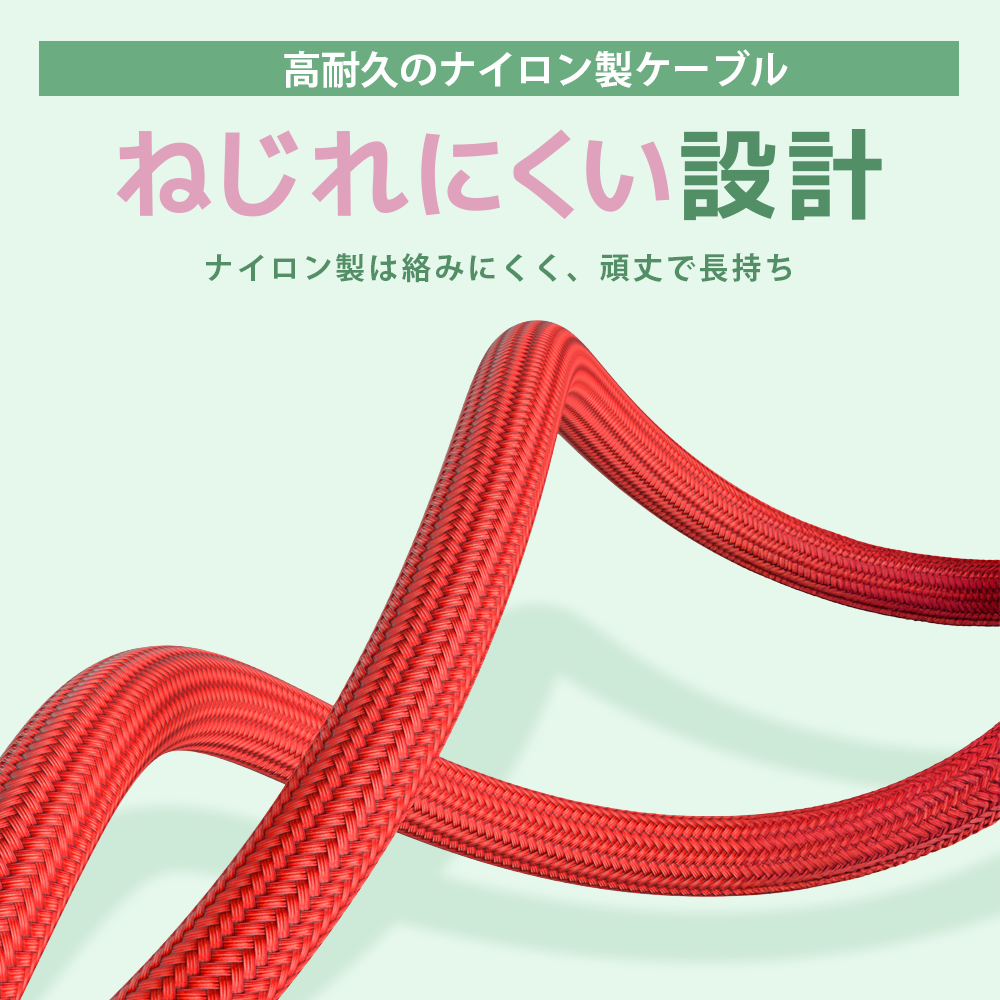 【7PIN 端子のみ】マグネット充電ケーブル QC3.0 急速充電 データ転送 iPhone Lightning MicroUSB Type-C 防塵キャップ