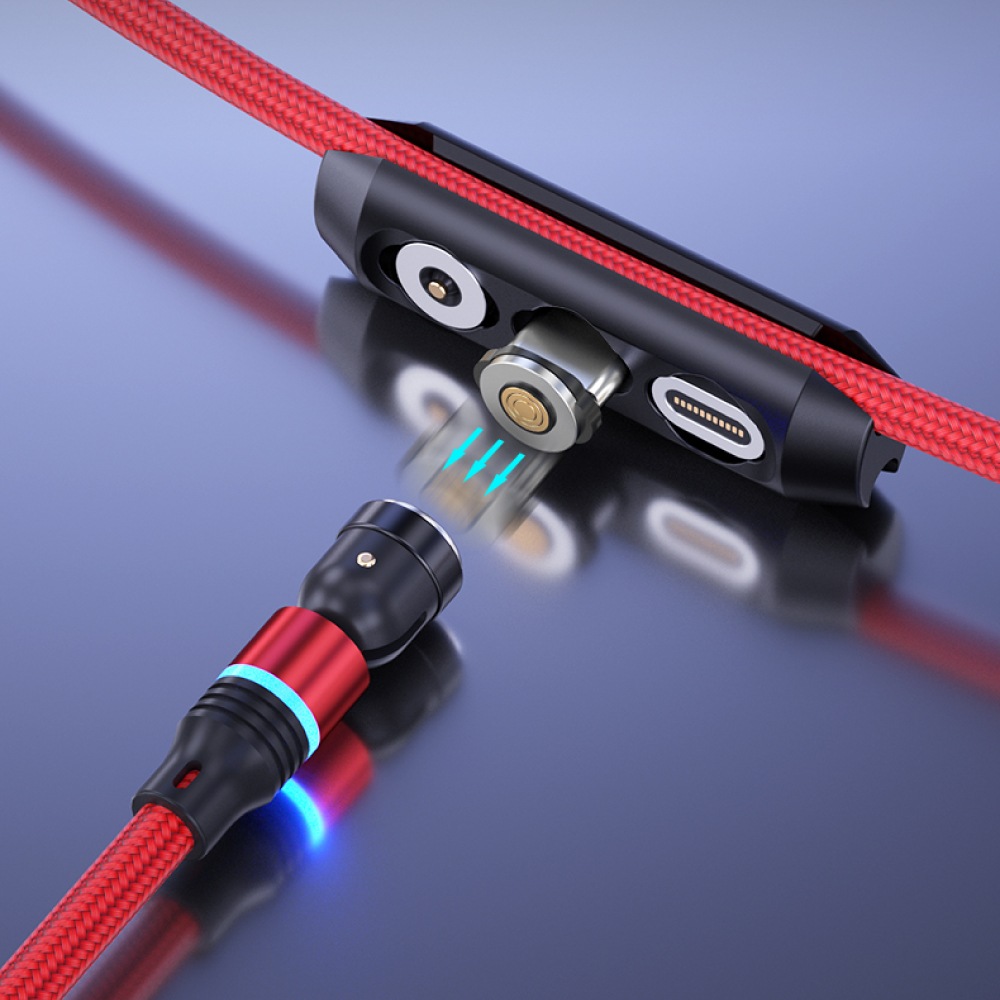 DAIAD マグネット充電コネクタホルダー [端子・プラグ収納用]