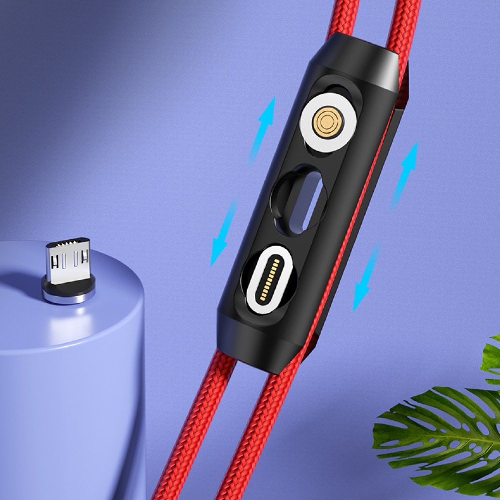 DAIAD マグネット充電コネクタホルダー [端子・プラグ収納用]