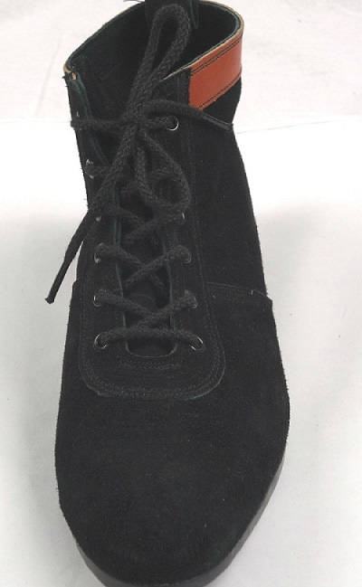 青木 L-52 ベロアショート 黒 | 安全靴,ベロア | 作業服 廣瀬屋