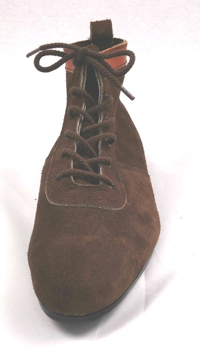 青木 AG-25 ベロアショート 茶 | 安全靴,ベロア | 作業服 廣瀬屋