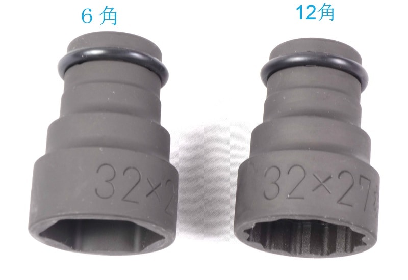 椿モデル12角 32×27Wソケット PWS3227-12K インパクトレンチ用