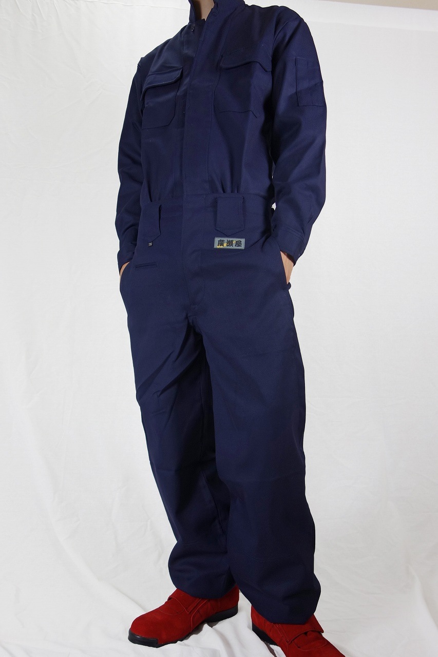 上下セット】日本製廣瀬屋細身ヒヨクオープンシャツ&江戸前超ロング