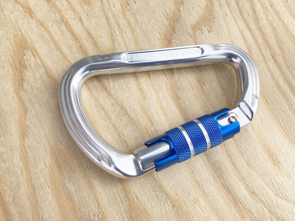 藤井電工 ツヨロン 墜落制止用 アルミカラビナ ツイストロック