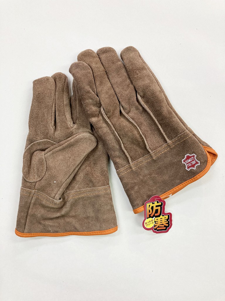 ユニワールド 革手工房 防寒 オイルブラウン 牛床革背縫い W ユニワールド 革手工房 防寒 オイルブラウン 牛床革背縫い W