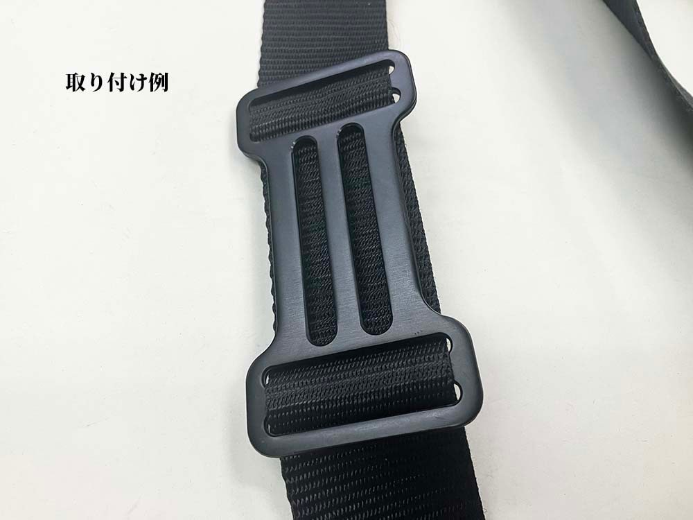 ハーネス　胴ベルト Amazon.co.jp: [椿モデル] ハーネス用胴ベルトホルダー 黒色 2個入