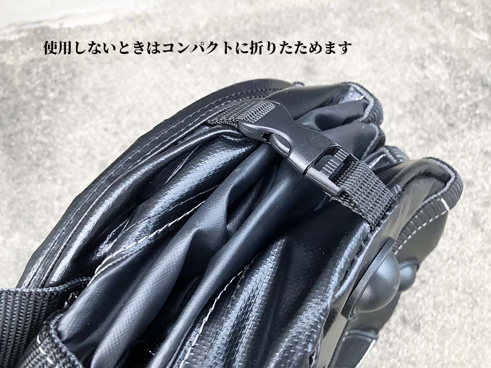 SK11 ポップアップ荷揚げバケツ W300xH320 Φ300 最大使用荷重100kg