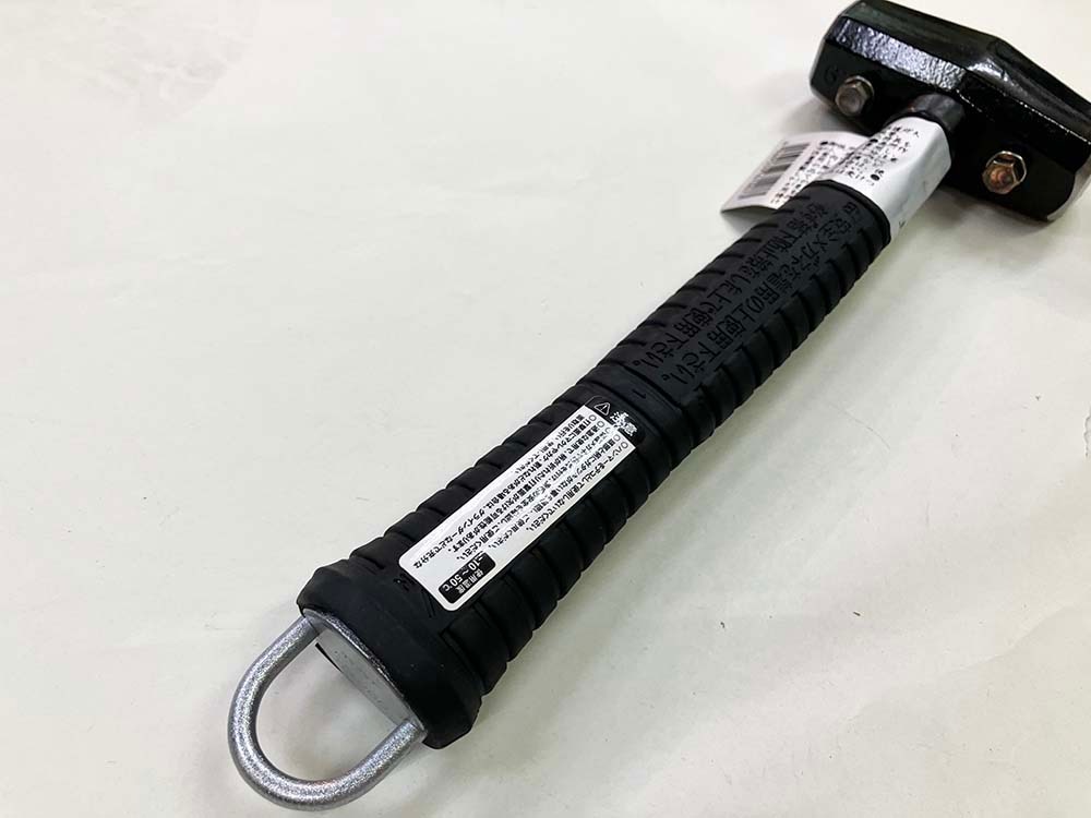 椿モデル 土牛改 Wシャックル 石頭ハンマー 0.9kg 頭シャックル