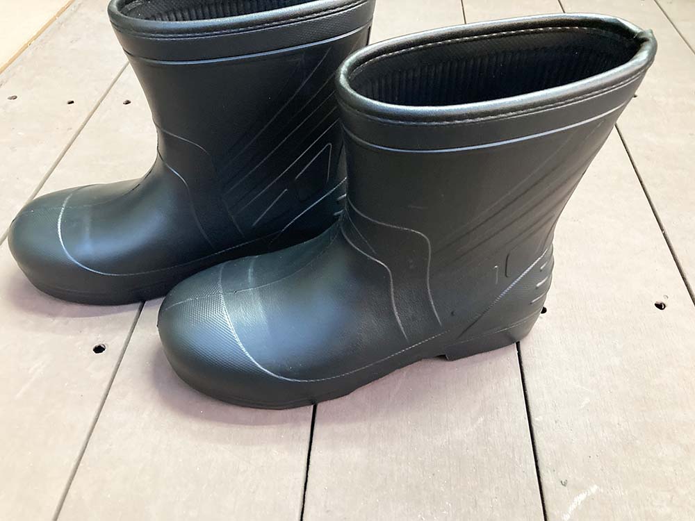 KITA KR-7050 EVAラバーショートセーフティショートブーツ 樹脂製先芯