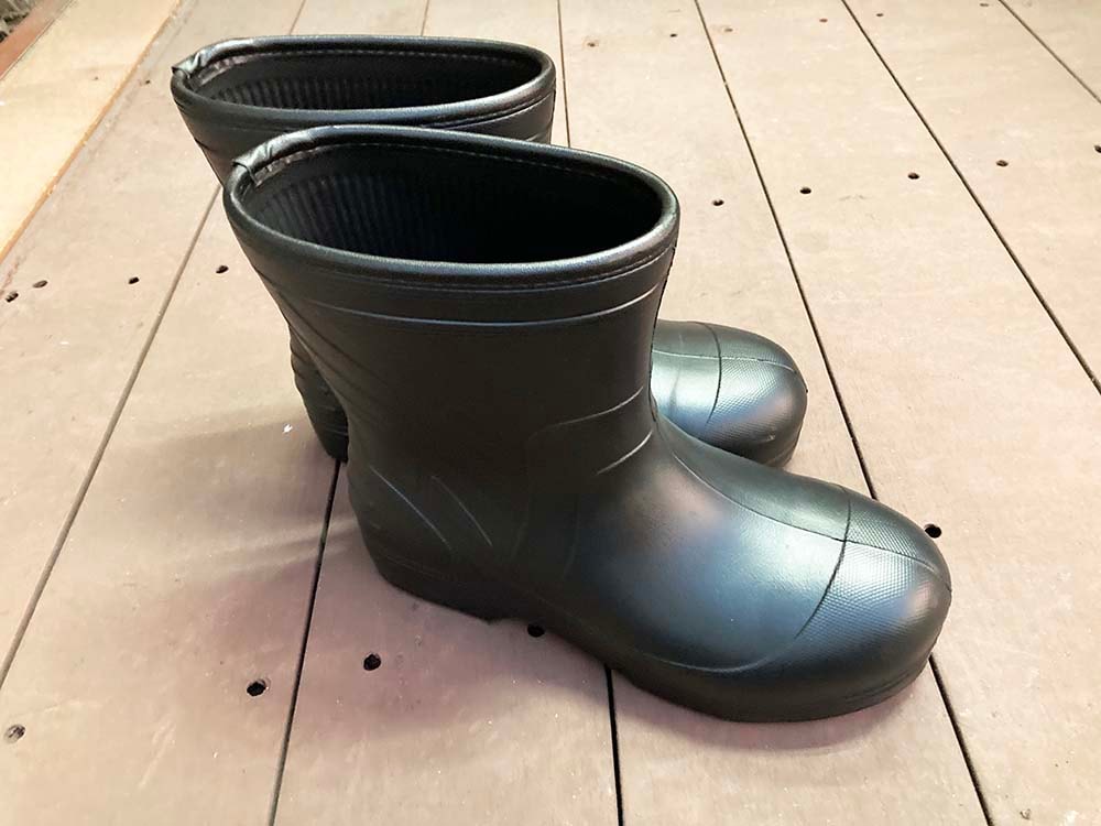 KITA KR-7050 EVAラバーショートセーフティショートブーツ 樹脂製先芯