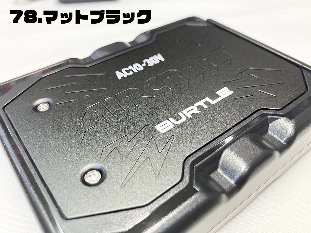 BURTLE バートル バッテリー マットブラック AC10 30V 2026年モデル