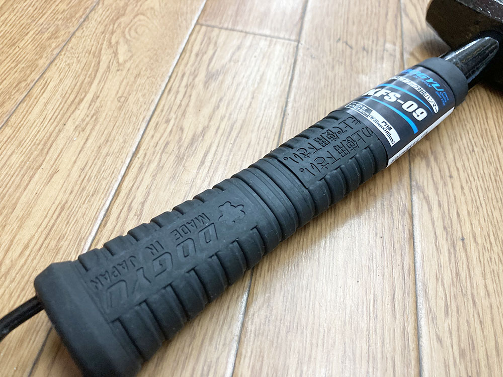 土牛 KFS-09 カラビナフック対応ハンマー 0.9㎏ 足場ハンマー DOGYU