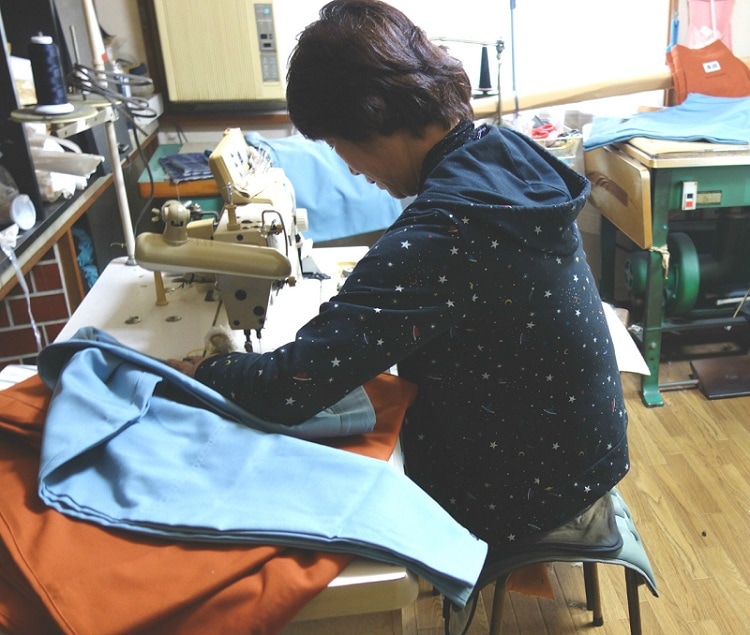 ズボンのみ】日本製廣瀬屋細身江戸前超ロング ストレッチ素材 ネイビー