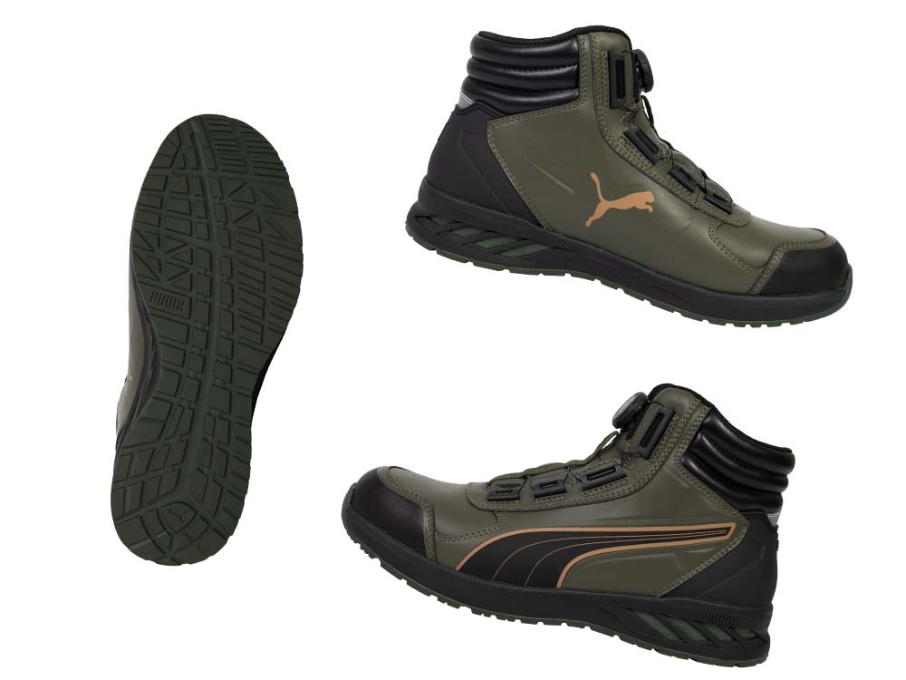 PUMA プーマ 安全靴 軽量 アスレチック ライダー 2.0 ディスク ミッド