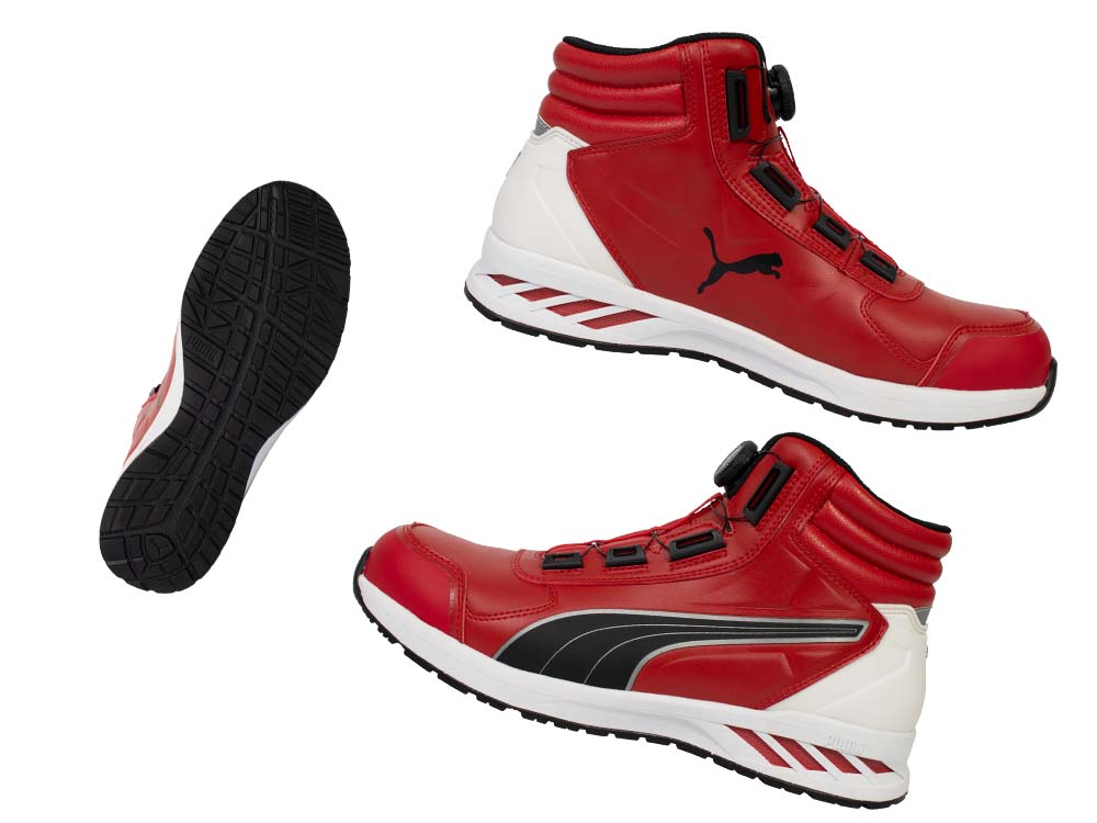 PUMA プーマ 安全靴 軽量 アスレチック ライダー 2.0 ディスク ミッド