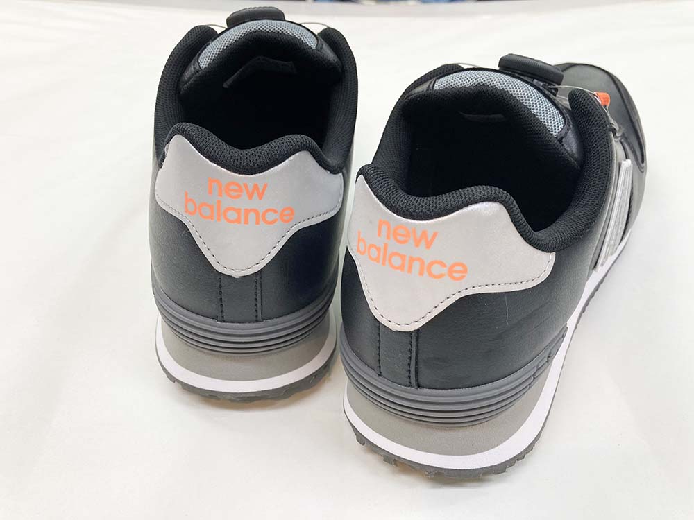 New Balance Boston 安全靴 ホワイト/オレンジ New Balance Boston 安全靴 ホワイト/オレンジ