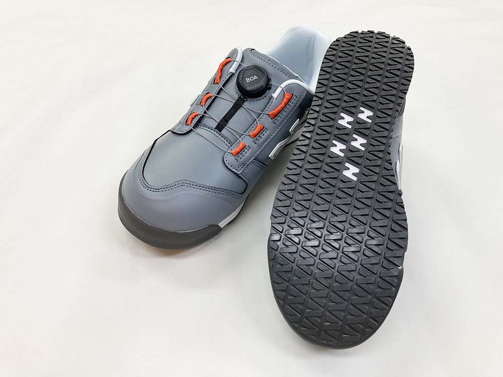 安全靴 ニューバランス ボストン BS-818 グレー New Balance