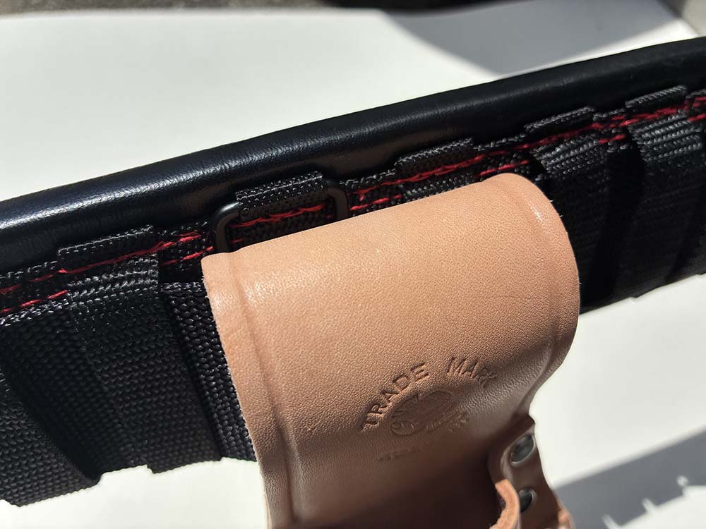 PROGEAR 多連装スリムフィット サポーター PG-ST750BK 胴ベルト50㎜幅