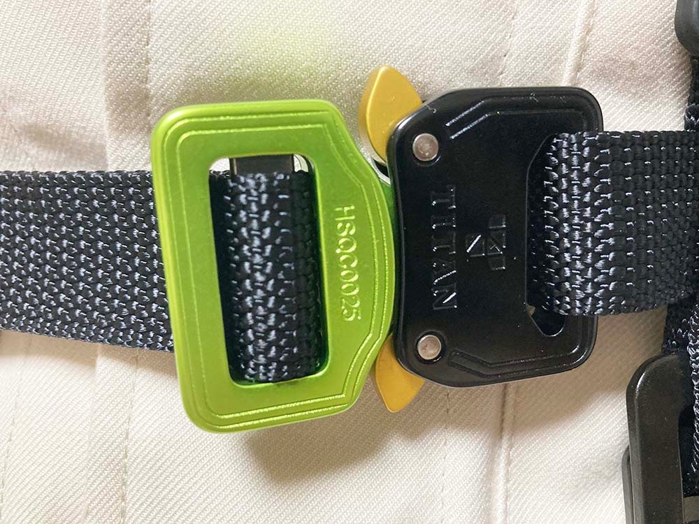 タイタン 江戸鳶 X型ハーネス ブラック 「墜落制止用器具の規格」適合