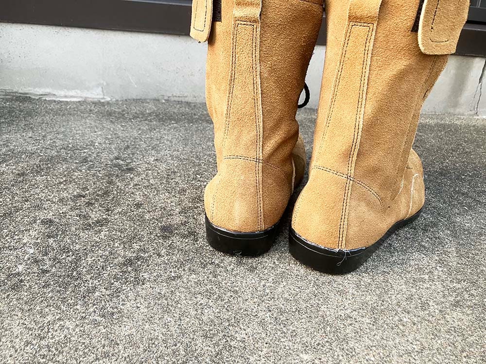 ノサックス 高所用安全靴 みやじま鳶 N4030 琥珀色