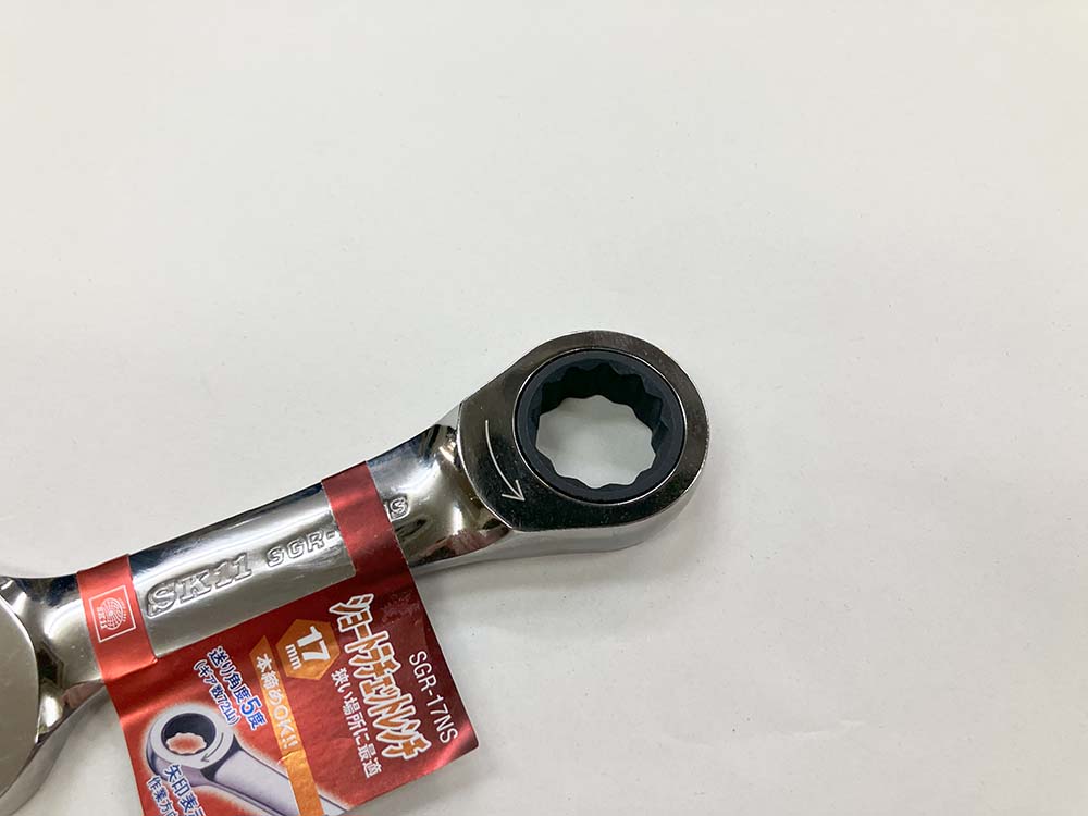 SK-11 ショート ラチェットレンチ 17㎜ SGR-17 | 工具 | 作業服 廣瀬屋