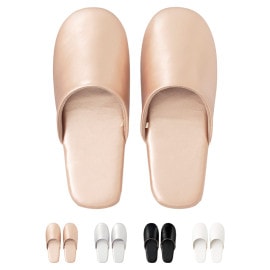 リトス フェイクレザー スリッパ