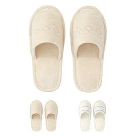 ナチュラルリネン[リネンアート] スリッパ