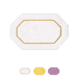 八角形 玄関マット コットンマット 50×80cm
