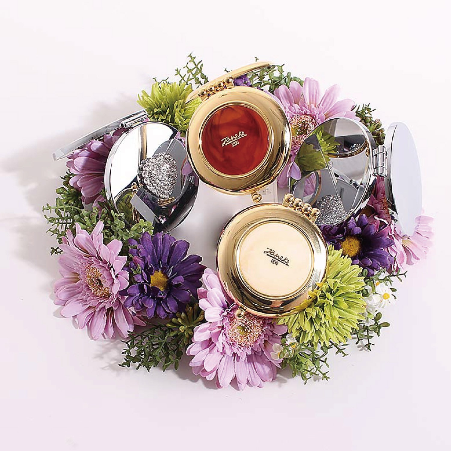 JANEKEヤネケ　イタリア製　コンパクトミラー au4533_02.jpg