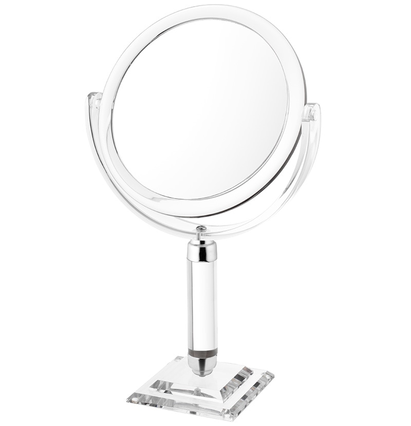 アクア アクリルミラー #8263 スタンドミラー ラウンドL | 洗面用品
