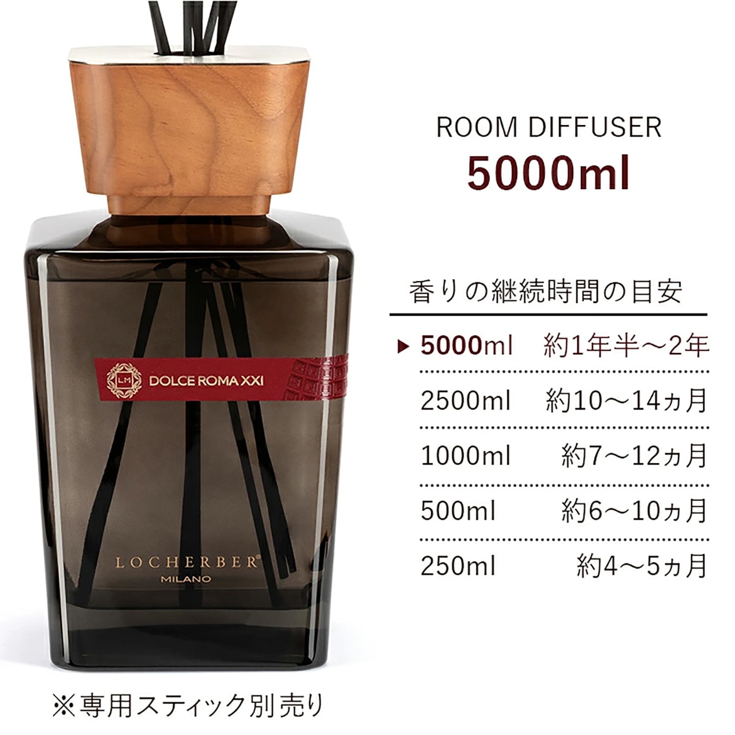 【専用】ロッケベル ルームディフューザールバーブロイヤル　250ml 専用】ロッケベル ルームディフューザールバーブロイヤル 250ml