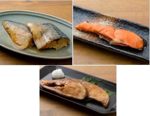 焼魚・煮魚詰合せ/３種　12切