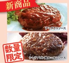 まろやかソースのハンバーグセット/２種各５ｐ入