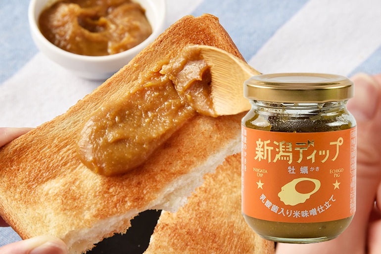 お米由来の乳酸菌入みそ　新潟ディップ 4本セット