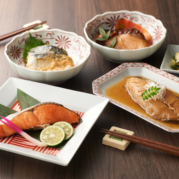 焼魚・煮魚詰合せ/ ３種　6切