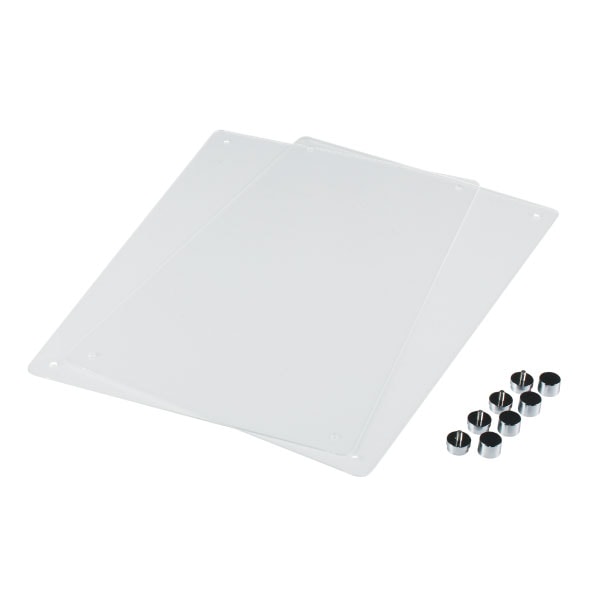 スチール製スタンドプレート用オプション 挟み込み面板(B4)