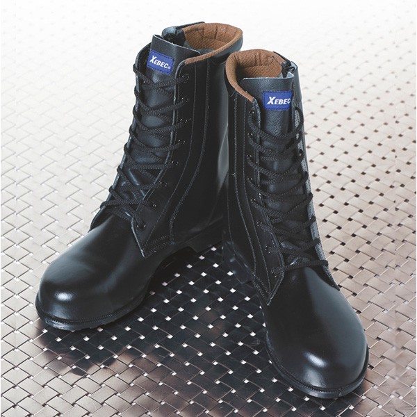 【安全靴 ブーツ 長編み上げ】 スチール先芯・ブーツ丈 19.3～22.3cm　size24～29cm