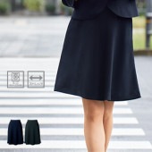 事務服フレアスカートの通販ーオフィス制服「大きいサイズ23号・25号