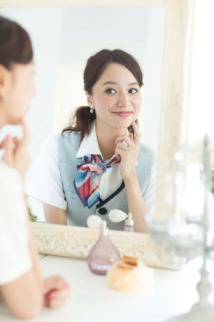 【事務服スカーフ＆シュシュ  セット】 （巾 53cm×長さ 53cm）  店舗制服/受付制服